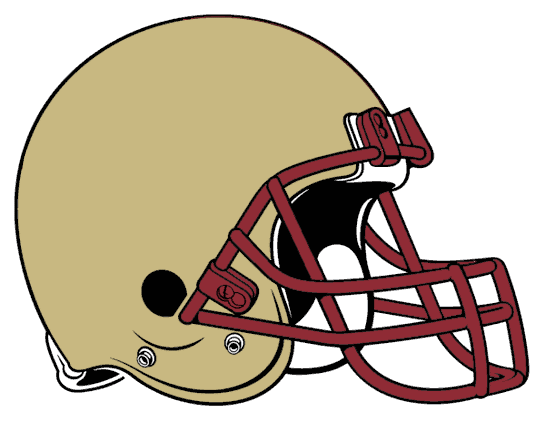 Boston College Eagles 1980-1990 Helmet Logo Print Decal